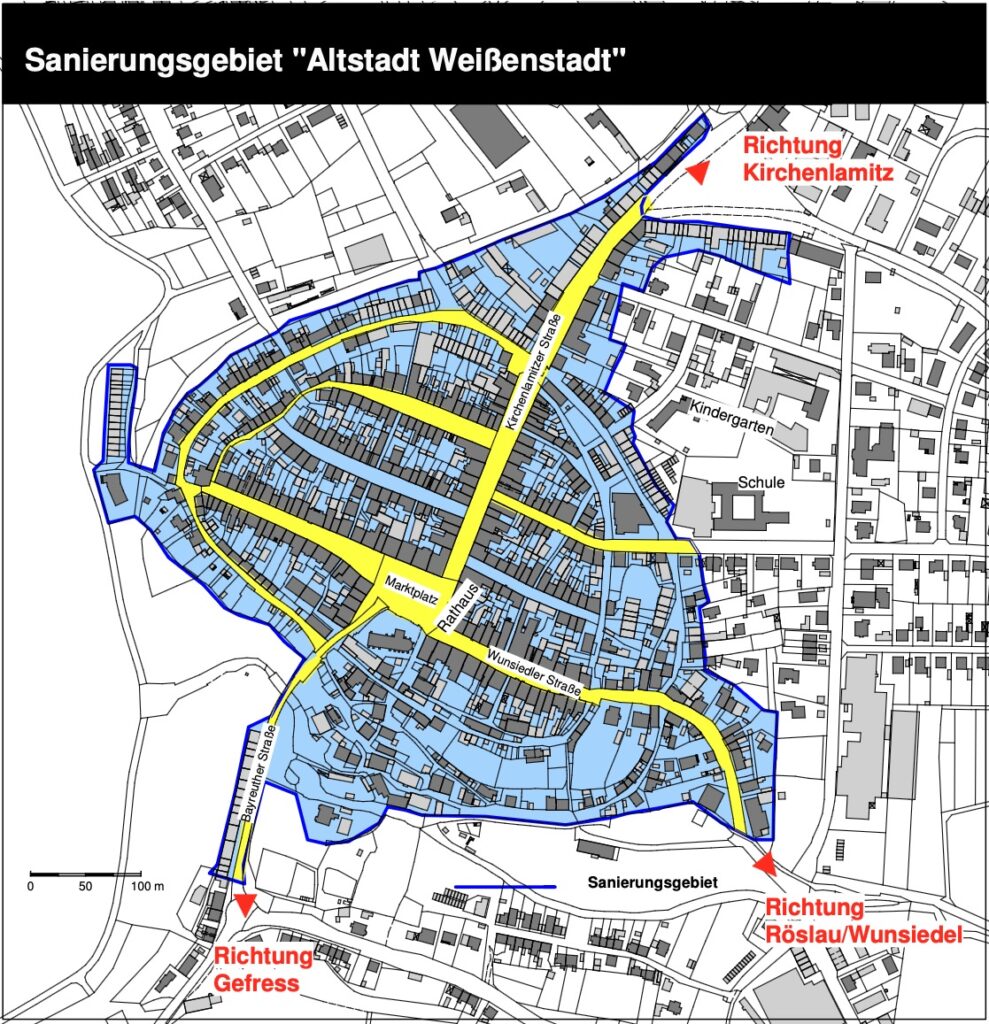 Sanierungsgebiet Weissenstadt