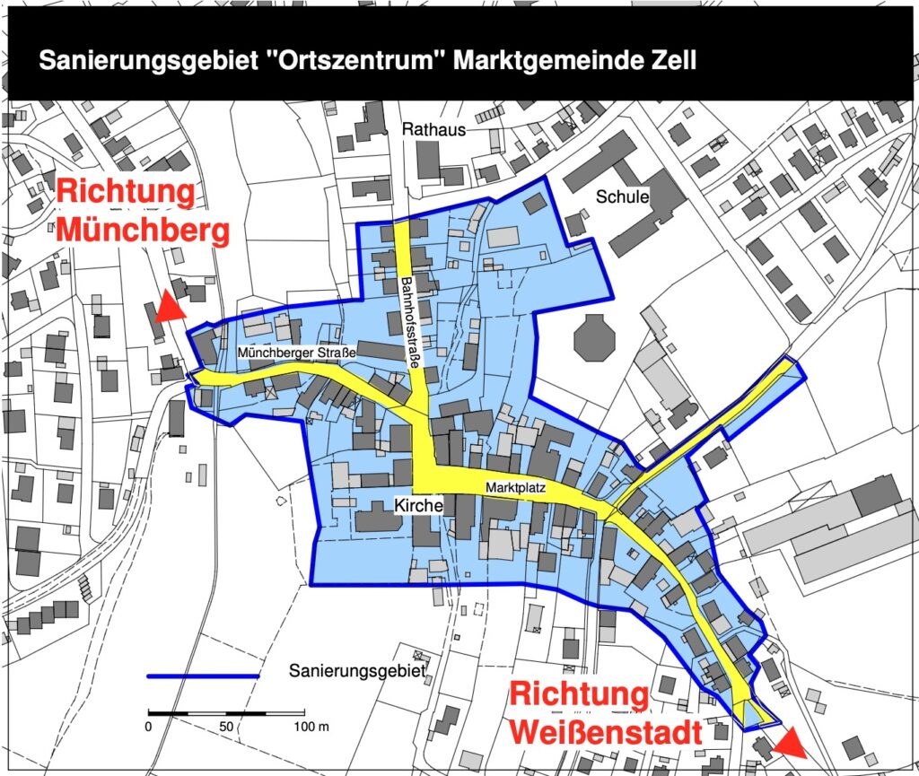 Sanierungsgebiet Zell