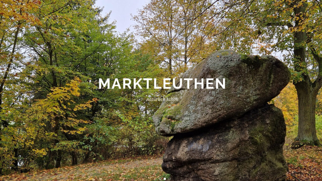 Website Screenshot Marktleuthen