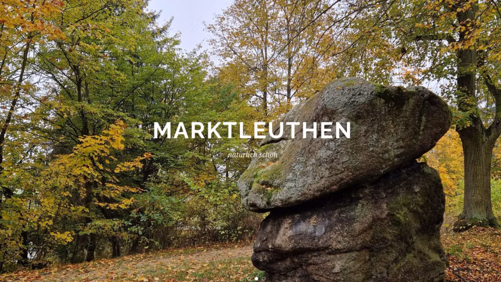 Website Screenshot Marktleuthen