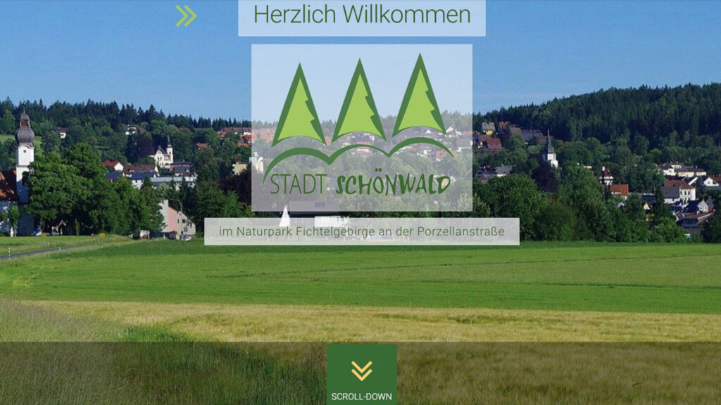 Website Screenshot Schönwald