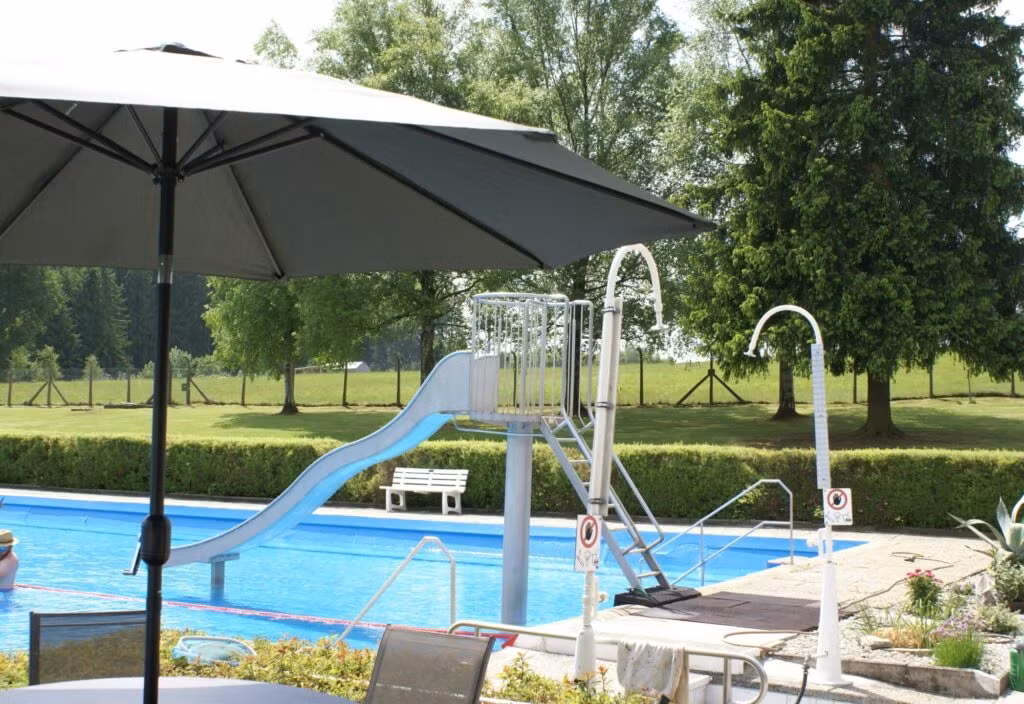 Freibad von Schönwald im Fichtelgebirge