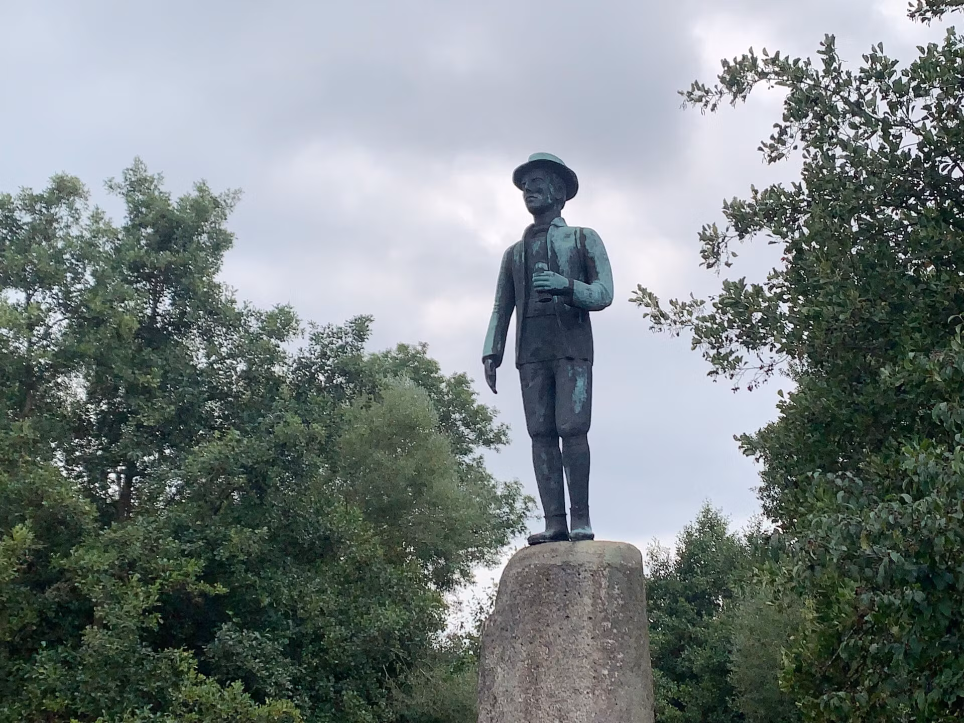 Roußmännl auf Luisenburg-Granitfindling in Marktleuthen