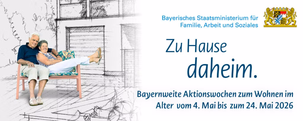 Banner Bayernweite Aktionswochen Zu Hause daheim 2026