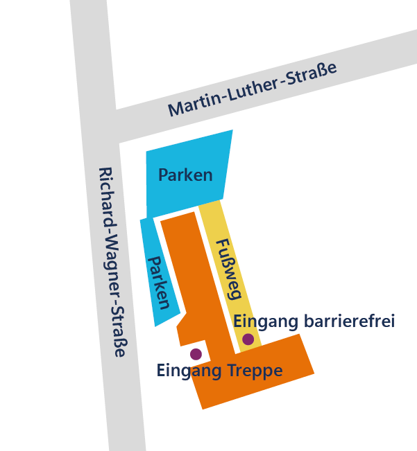 Lageplan Turnerheim Schwarzenbach a.d. Saale